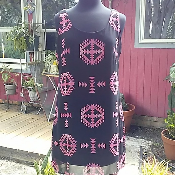 HeartSoul Dresses & Skirts - Heartsoul❤sundress with aztec print sz XL